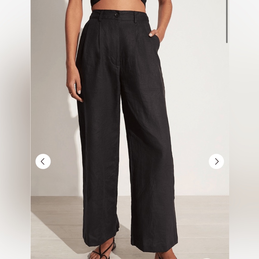 NWT Faithfull the Brand Linen Circa Pant